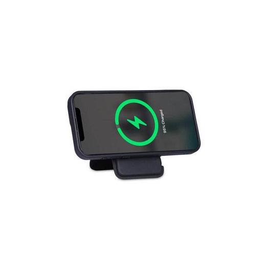 MAG3 - Giftology 3-in-1 Magnetic Wireless Charger Card Holder - Black